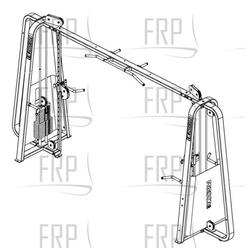 Crossover Pulleys - 407BKS - Product Image