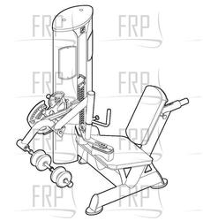 Epic Seated Leg Curl - GZFI80333 - Product Image