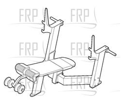 Olympic Decline Bench - GZFW21541 - Product Image