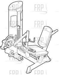 Epic Seated Leg Curl - GZFI80336 - Product Image