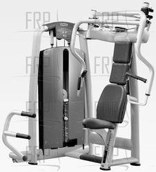 Chest Press - M970 - Grey - (SN M97010100055 - Below) - Product Image