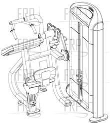 208DSL, TRICEPS EXTENSION CORE (BA62) - Product Image