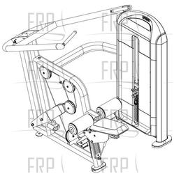 304DSL, LAT PULLDOWN CORE (BA64) - Product Image