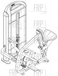 310DSL, SEATED ROW CORE (BA65) - Product Image