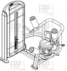 315DSL, ROTARY TORSO CORE (BA67) - Product Image