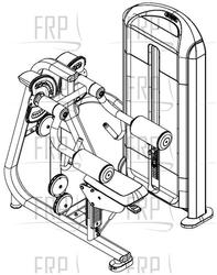 504DSL, LATERAL RAISE CORE (BA70) - Product Image