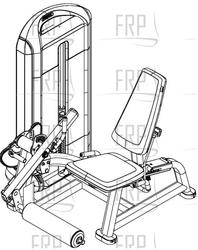 605DSL, LEG EXTENSION CORE (BA73) - Product Image