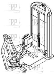 620DSL, INNER THIGH CORE (BA77) - Product Image