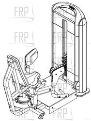 621DSL, OUTER THIGH CORE (BA78) - Product Image