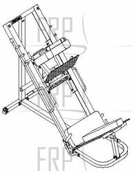 Hip Sled - 835-109 - Product Image