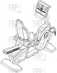 RE1 New Recline 700 New Seat - DAD (DAD33W) - Product Image