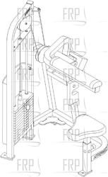 VR - 4885 Abdominal Crunch - Product Image