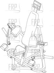 Plate Loaded - 5281 Arm Curl - Product Image