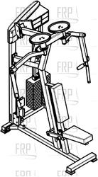 Pec/Rear Delt - AP 3400 - Product Image