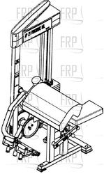 Arm Curl - AP 2300A - Product Image