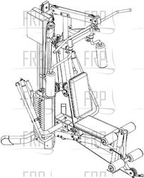 Multi Function Gym - H310A - Product Image