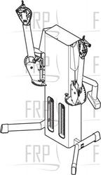 VM Dual Cable Cross - VFMCS40071 - Product Image