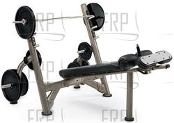 Decline Bench Press - G3-PL15P - Polarized Titanium - Image