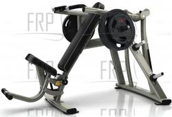 Converging Shoulder Press Bench - G3-PL23P - Polarized Titanium - Image