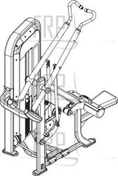 Lat Pulldown - 9LA-S3303-XXXXS - Image