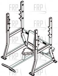 Olympic Military Bench - OMB-A03 - Image