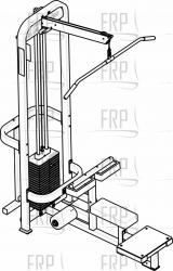 Lat Pulldown - PL 2400 - Image