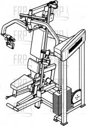 Rotary Chest Press - AP-4200 - Image