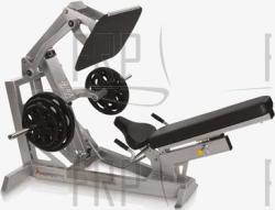 Epic Plate Loaded Leg Press - F218-030 - Black River - Image