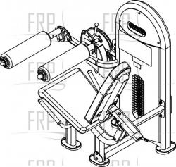 Leg Curl - 9IL-D1014-13BSS - Cover