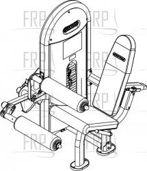 Leg Curl - 9IN-S1011-13BSSC - Cover