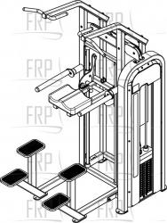 Assisted Chin/Dip - 9PR-S1301CXXXXXA - Cover