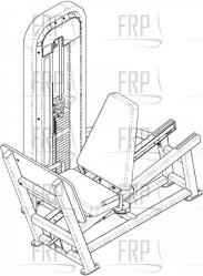 Human Sport Seated Leg Press - 9PR-S1305CXXXXX - 