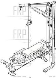 5.0 WEIGHT BENCH - IMBE29910 - Equipment Image