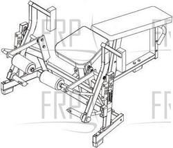 Lateral Leg Curl ISO - ILLC - Equipment Image