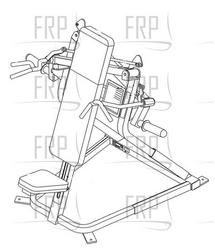 Plate Loaded - 5220 Shoulder Press - Product Image