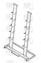 HIDDEN GROVE WEIGHT RACK - HGRK08910 - Product Image