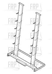 HIDDEN GROVE WEIGHT RACK - HGRK08911 - Product Image