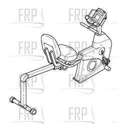 RB4900  ( 9-4800-GUSAP0 ) Recumbent Bike - Product Image