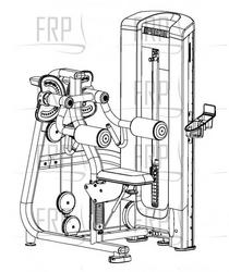 C504EC, Lateral Raise, C-Line - Product Image