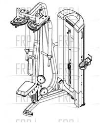 Pec Fly Rear Deltoid, C-Line - C505EC - Product Image