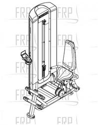 Seated Calf, C-Line - C623EC - Product Image