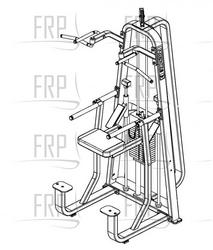 Dip/Chin, Adj. Hi/Low - 2002 - Product Image