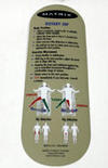 43001027 - Sticker;Operation Instruction MX-S50 - Product Image