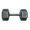 35lb Grey hexagon Solid Dumbbells - Product Image