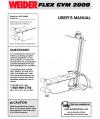 6012362 - Owners Manual, WESY20000 - Product Image