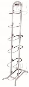 TKO Medicine Ball Display Rack, holds 10 balls - 