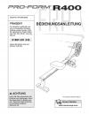 6070234 - USER'S MANUAL, GERMAN - Image