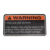 6024829 - Decal, Dip Warning - Product Image