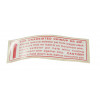 24003938 - DECAL WARNING NWACD - Product Image