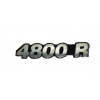 6023361 - DECAL,Console,ALUM,4800R 195457- - Product Image